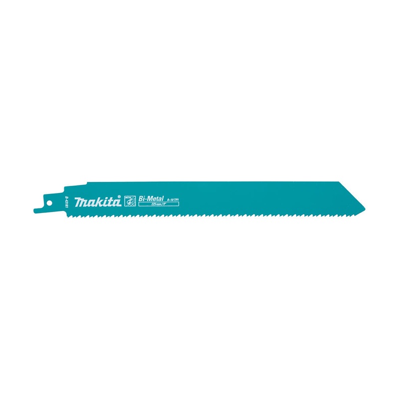 Makita Recipro Blade Bi-Metal 225Mm X 1.1Mm X 8 – 10Tpi – 5Pk – Thick Metal B-43181
