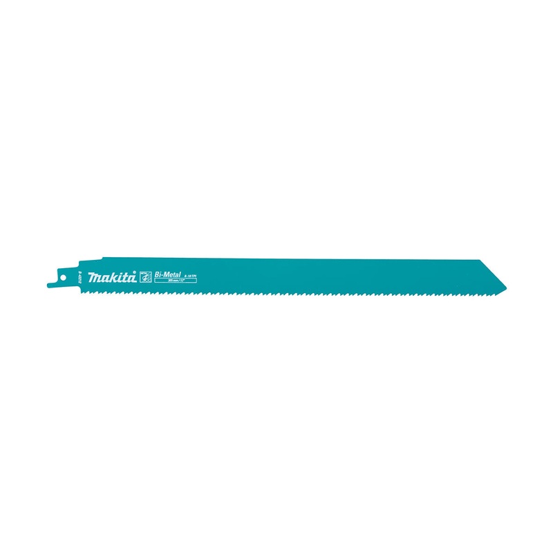 Makita Recipro Blade Bi-Metal 305Mm X 1.1Mm X 8 – 10Tpi – 5Pk – Thick Metal B-43212