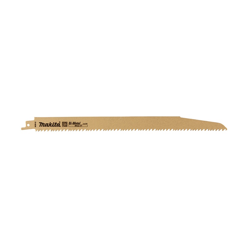 Makita Recipro Blade Bi-Metal 305Mm X 1.6Mm X 5 – 8Tpi – 5Pk – Wood & Nails B-43278