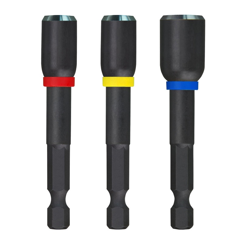 Milwaukee 65mm Shockwave Magnetic Nut Driver 3 Pack 49664564