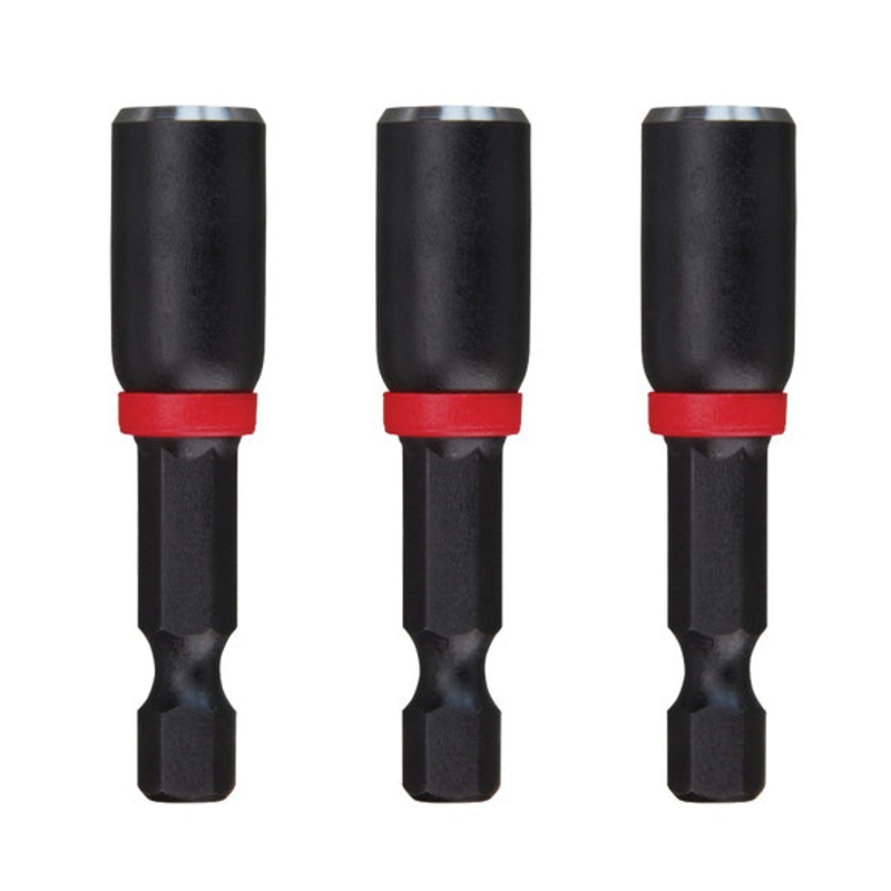 Milwaukee Shockwave 1/4x 50mm (2) Power Bit Magnetic Nutdriver Pack 3 49664522