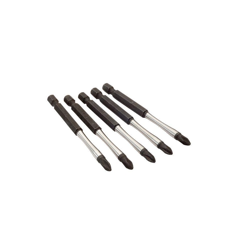 Milwaukee Shockwave 89mm Power Bit Phil 5 Pack 48324564