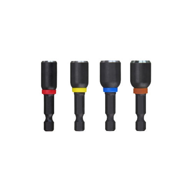 Milwaukee Shockwave Magnetic Nut Driver 4 Pack 49664562