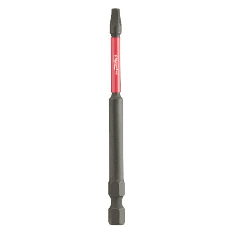 Milwaukee Shockwave Power Bit Square Recess #2 89mm (3-1/2) 25 Piece 48324795A