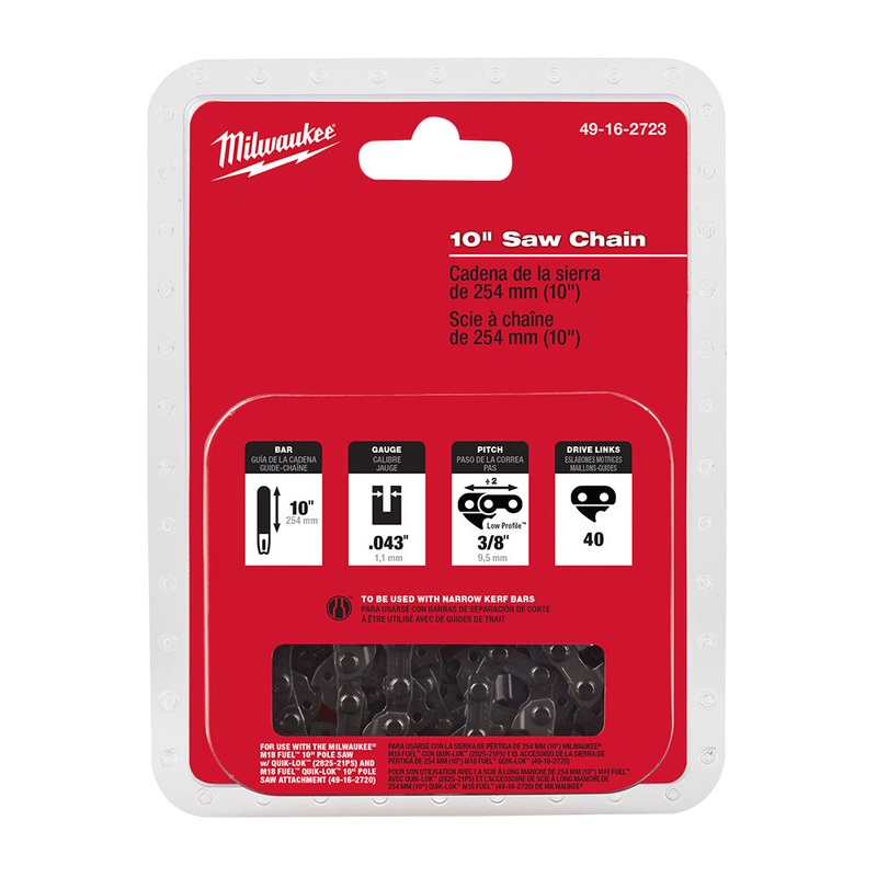 Milwaukee 10 Pole Saw Chain 49162723
