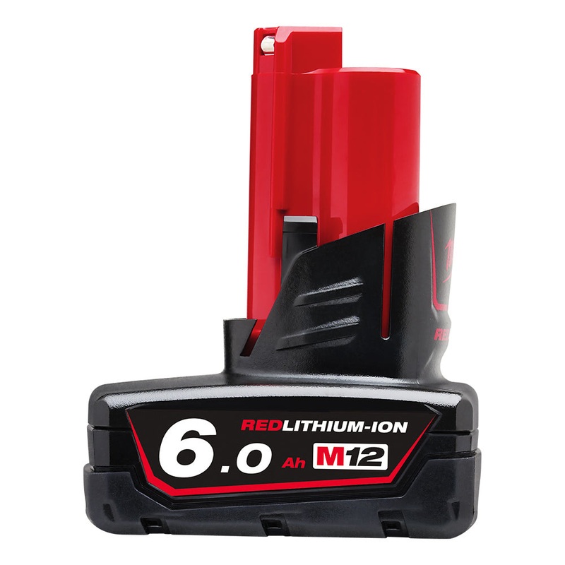 Milwaukee 12V REDLITHIUM-ION 6.0Ah Battery M12B6