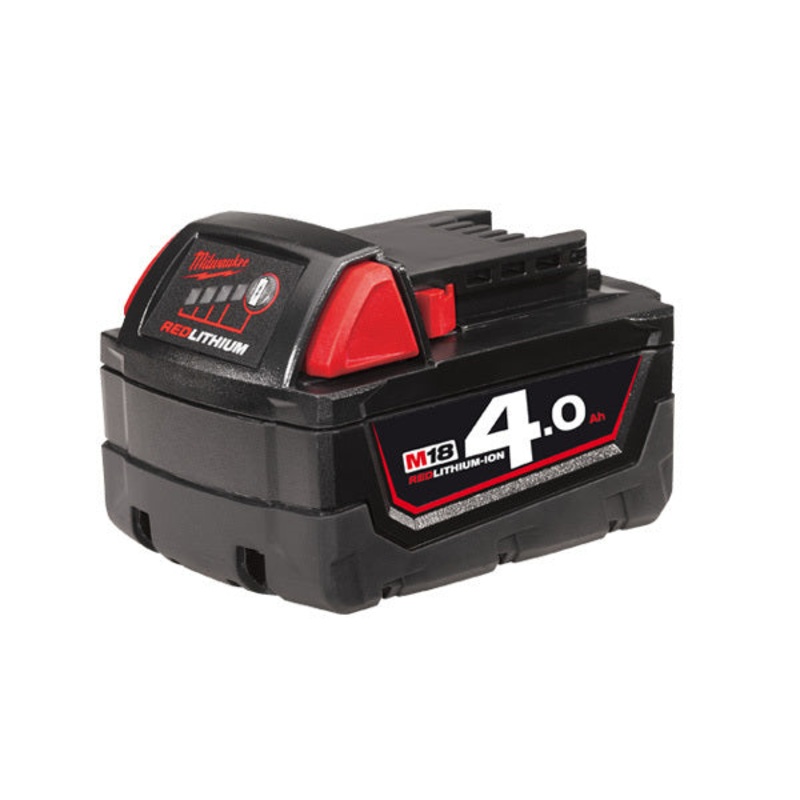 Milwaukee 18V Extended Capacity Red Lithium 4.0Ah Battery Pack M18B4