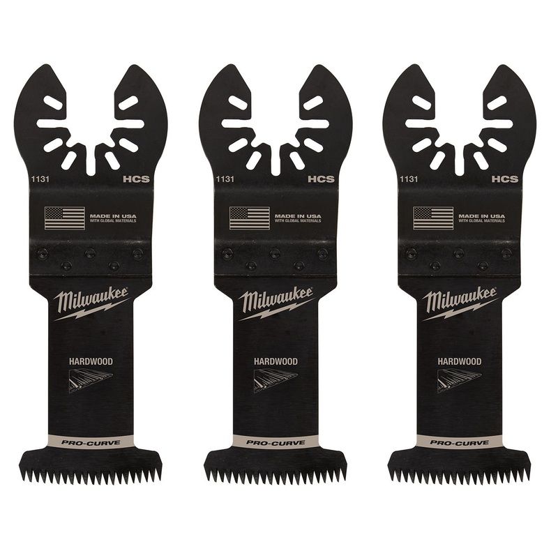 Milwaukee 35mm (1-3/8) Open-Lok Japanese Tooth Hardwood Blades 3Pk 49251133