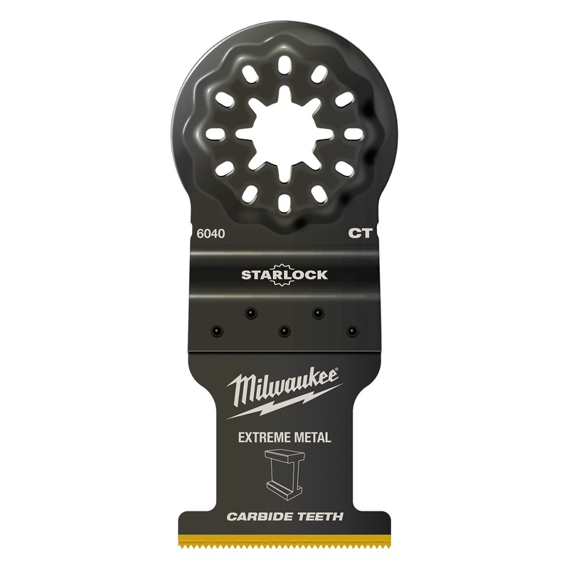 Milwaukee Starlock 35mm Titanium Coated Carbide Teeth Blade 48906040