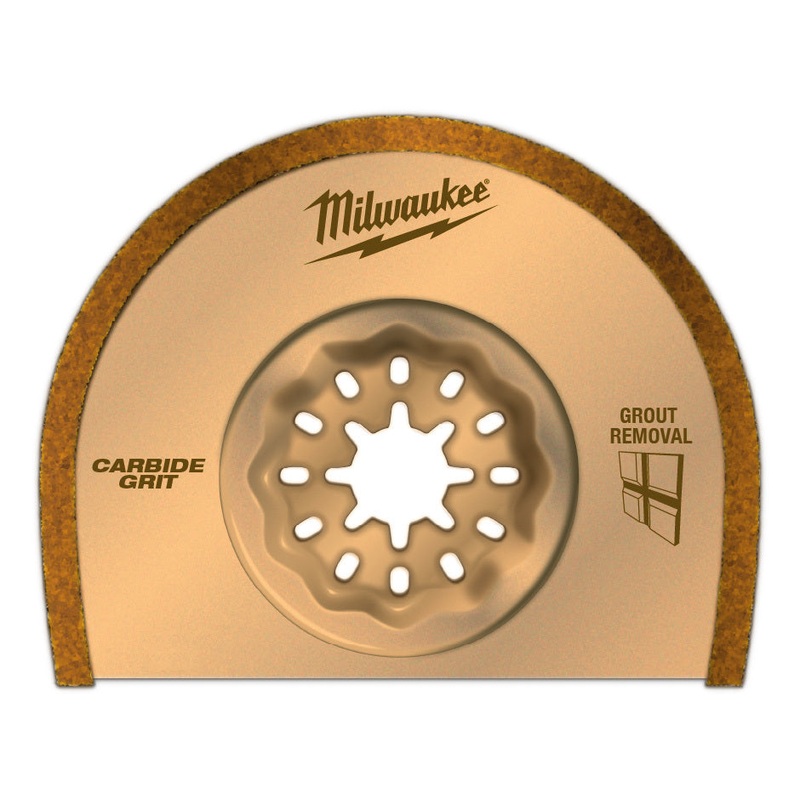 Milwaukee Starlock 76mm Thin Kerf Carbide Grit Blade 48906050