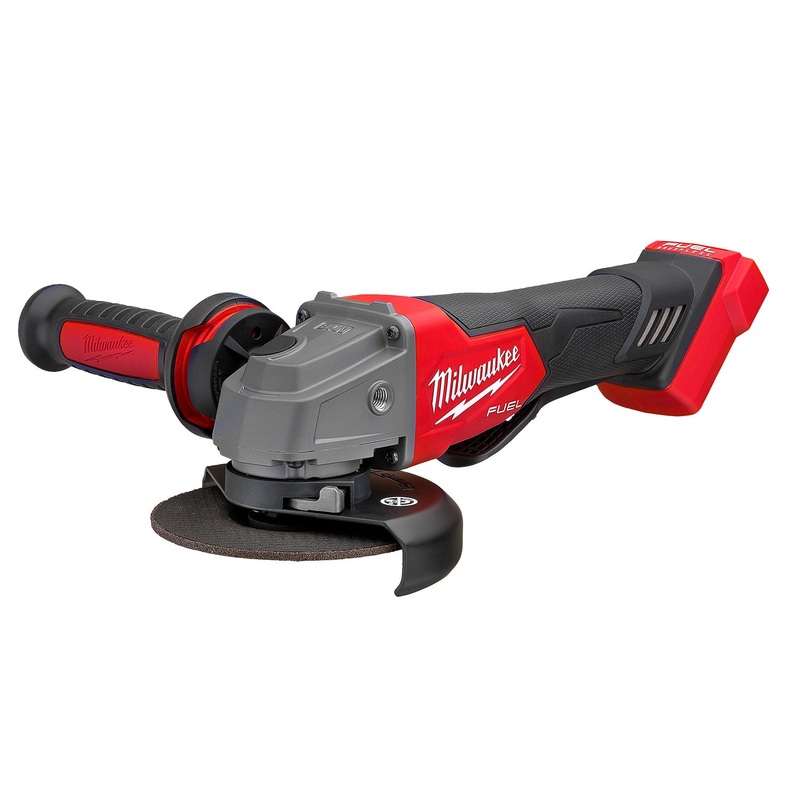 Milwaukee 18V Fuel Brushless 125mm (5) Angle Grinder with Deadman Paddle Switch (Tool Only) M18FAG1