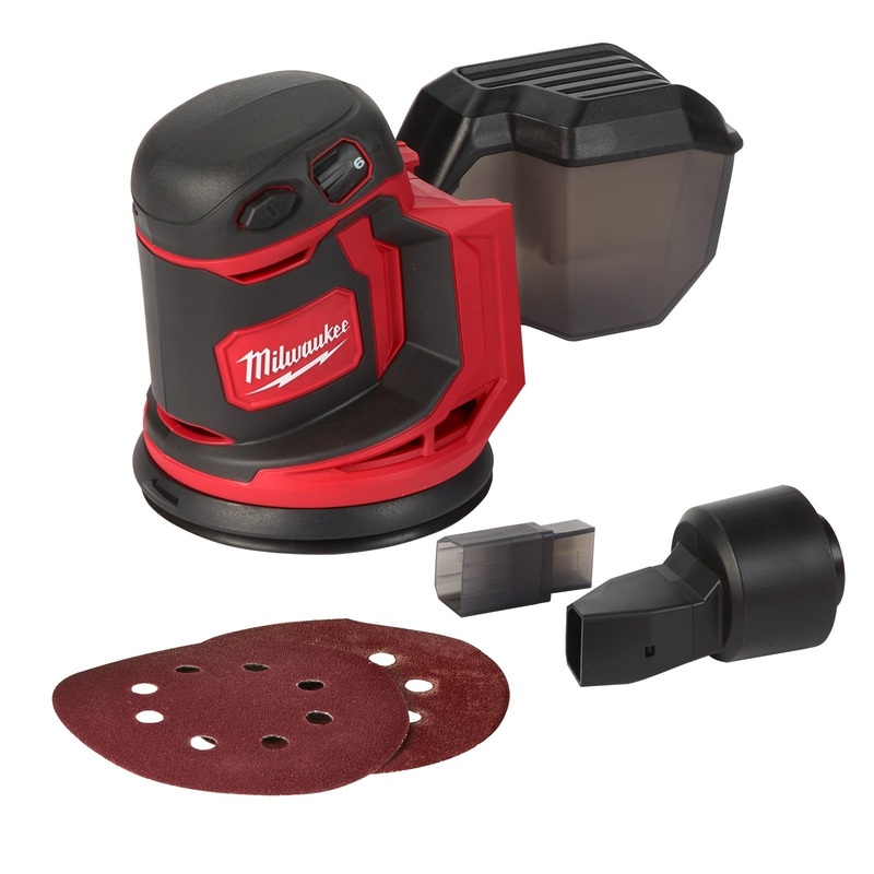 Milwaukee 18V Random Orbital Sander (tool only) M18BOS125-0