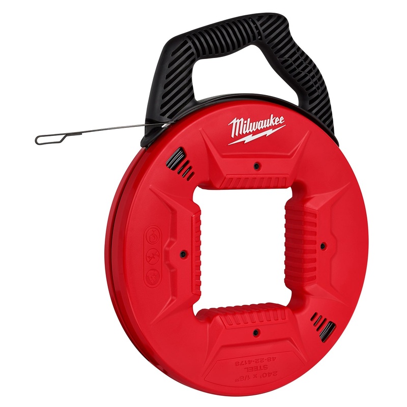 Milwaukee 3.2mm 73m (240′) Steel Fish Tape 48224178