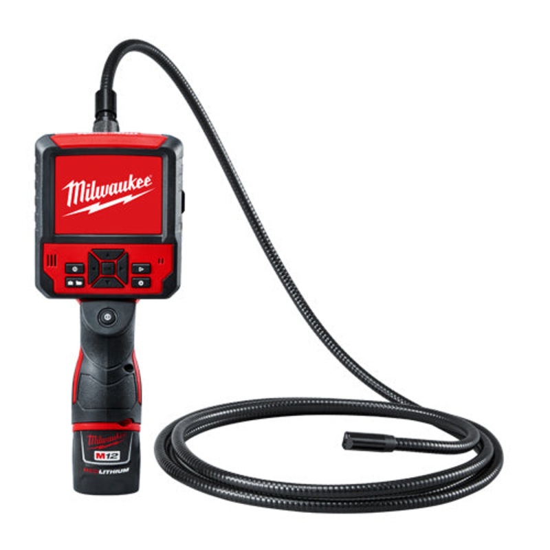Milwaukee 12V M-Spector Flex 275cm Inspection Camera (tool only) M12ICAV3-90C