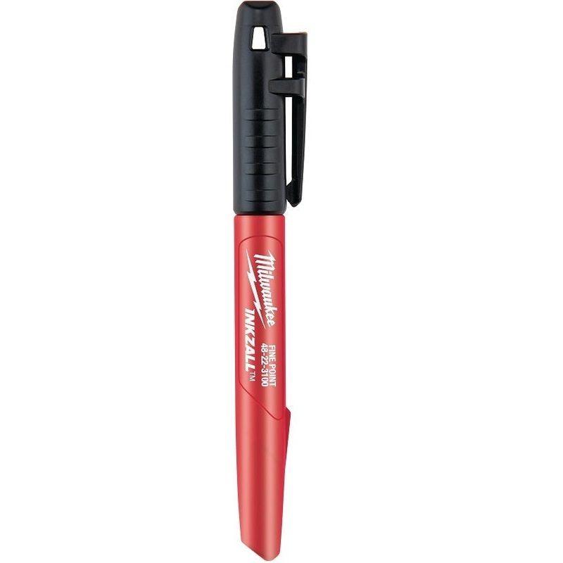 Milwaukee Inkzall Fine Point Black Marker 48223100