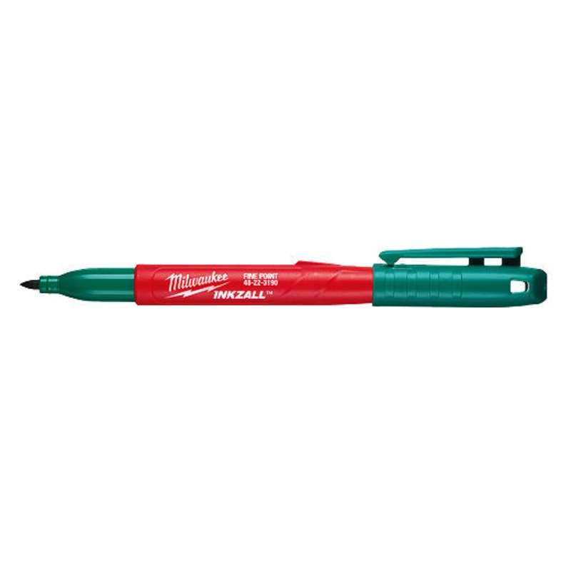 Milwaukee Inkzall Fine Point Green Marker 48223190