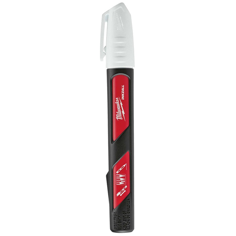 Milwaukee Inkzall White Paint Marker 48223712