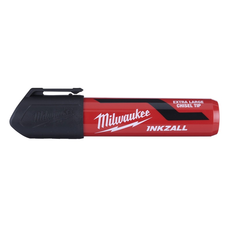 Milwaukee Inkzall XL Chisel Tip Marker Black 48223260