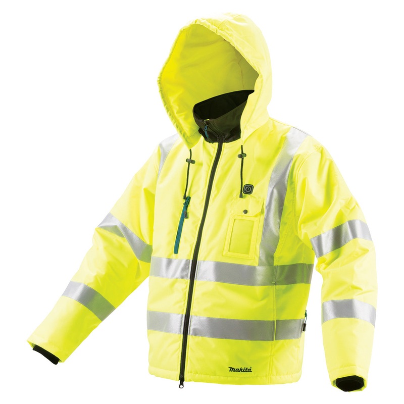 Makita 12V High Visibility Heated Jacket – X-Large CJ106DZXL