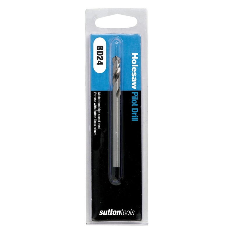 SUTTON 1/4INCH X 82MM HSS HOLESAW PILOT DRILL BIT H112BD24