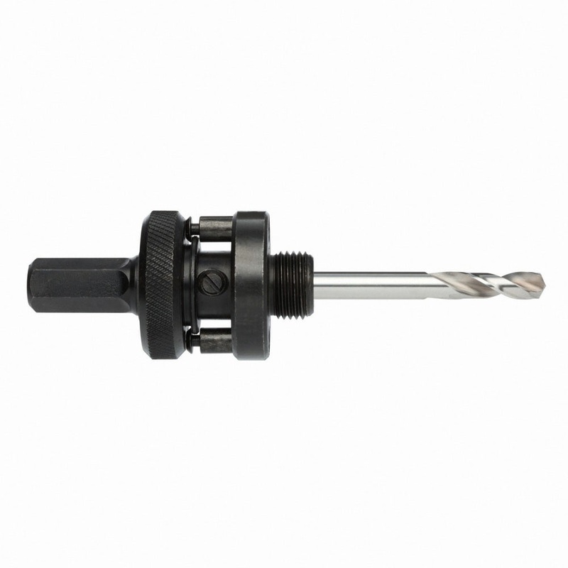 SUTTON HOLESAW ARBOR W. HSS PILOT BIT – SUITS 32-152MM HOLESAWS