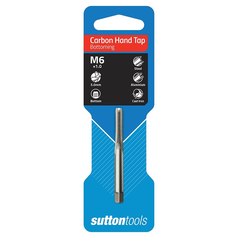 SUTTON M6 x 1.0 Bottom Tap Carbon Hand