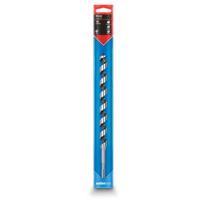SUTTON 16 X 290MM 7/16-HEX AUGER BIT