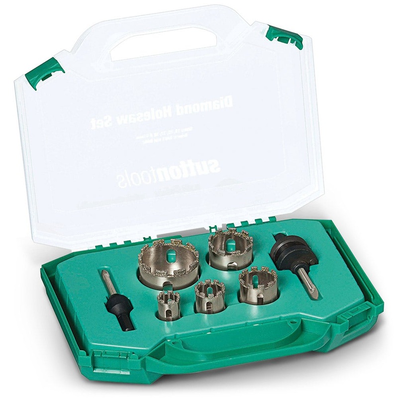 SUTTON 19-51MM DIAMOND GRIT HOLESAW SET – 5 PIECE H1150007