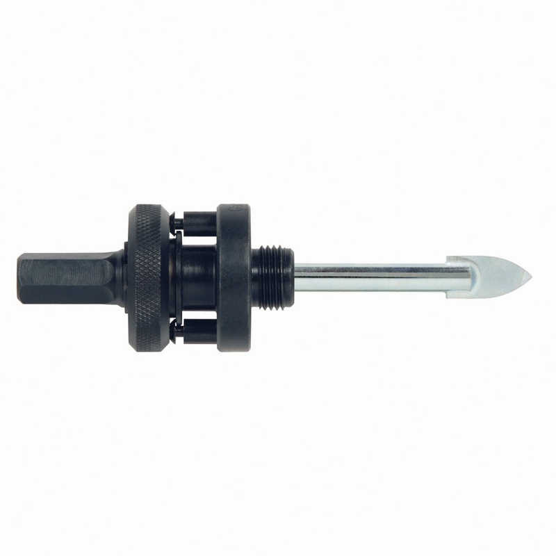 SUTTON HOLESAW ARBOR W. TCT PILOT BIT – SUITS 32-105MM DIAMOND GRIT HOLESAWS