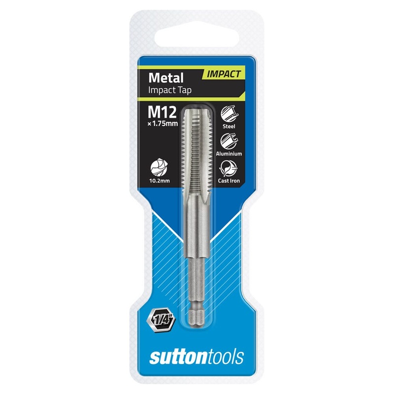 SUTTON M12 X 1.75 IMPACT TAP & DRILL SET M1051200