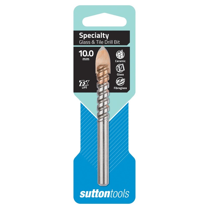 SUTTON 10 X 100MM TCT GLASS & TILE DRILL BIT D6041000