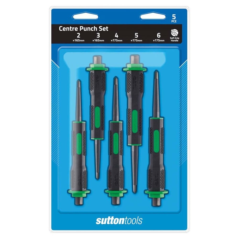 SUTTON 2-6MM CENTRE PUNCH SET – 5 PIECE M7070005