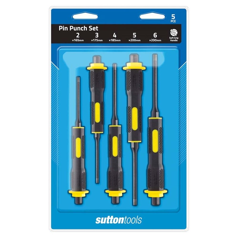 SUTTON 2-6MM PIN PUNCH SET – 5 PIECE M7060005