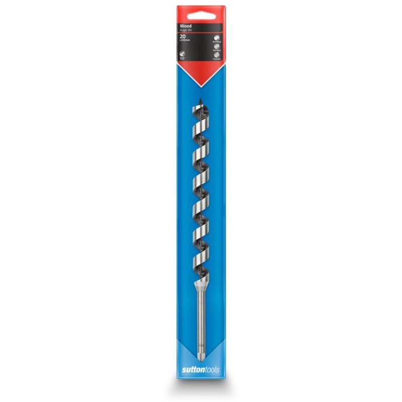 SUTTON 20 X 330MM 7/16- HEX SHANK AUGER BIT