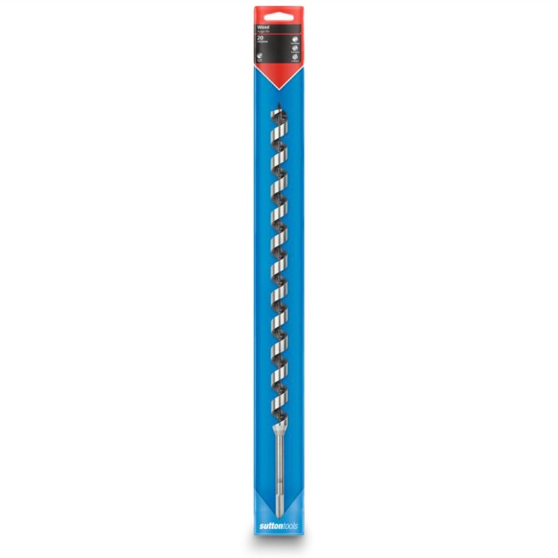 SUTTON 20 X 500MM 7/16-HEX SHANK AUGER BIT