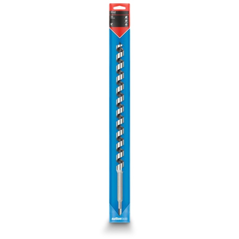 SUTTON 22 x 500mm 7/16inch-Hex Auger Drill Bit