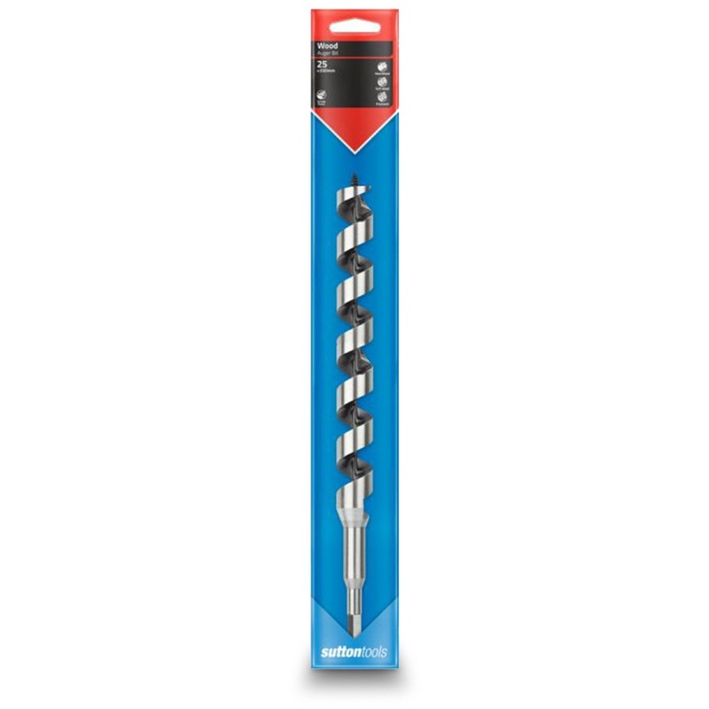 SUTTON 25 x 330mm 7/16-Hex Shank Auger Bit
