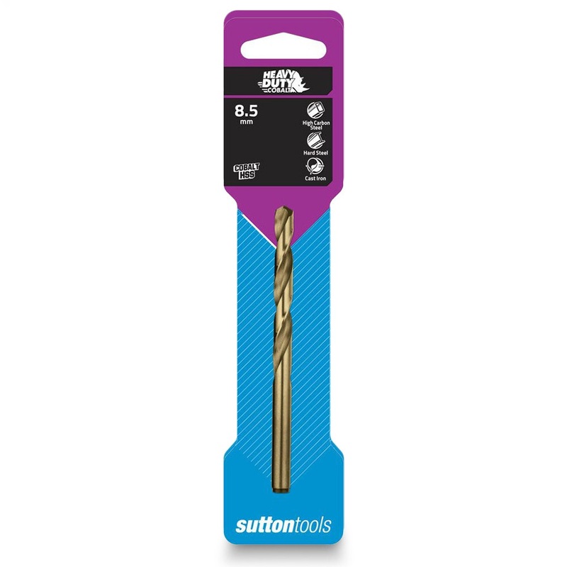 SUTTON 8.5 X 117MM HSS-COBALT JOBBER DRILL BIT – HD-COBALT