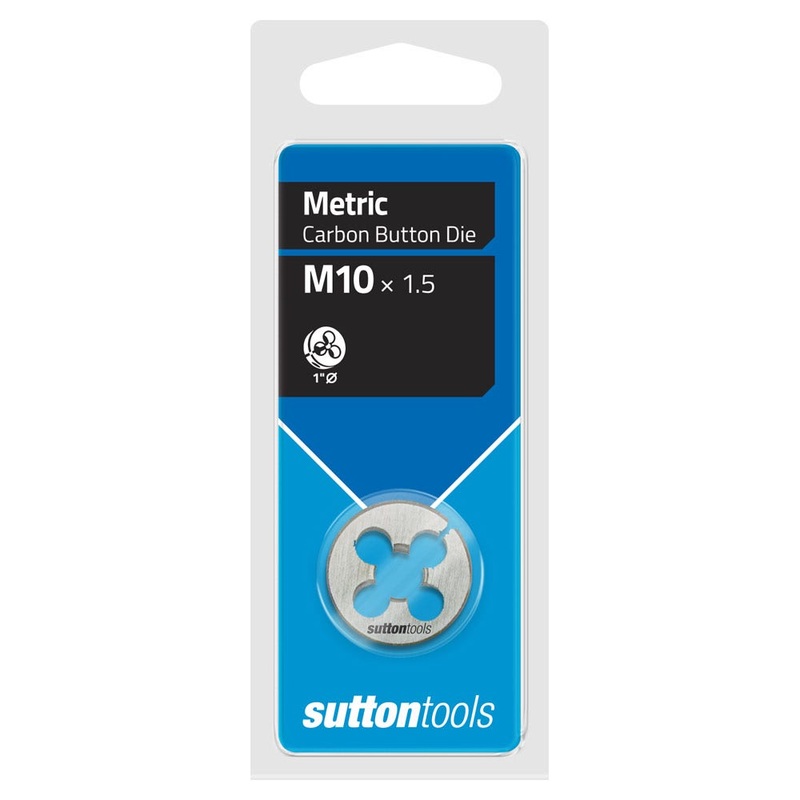 SUTTON M10 X 1.5 1INCH OD BUTTON DIE M4001000