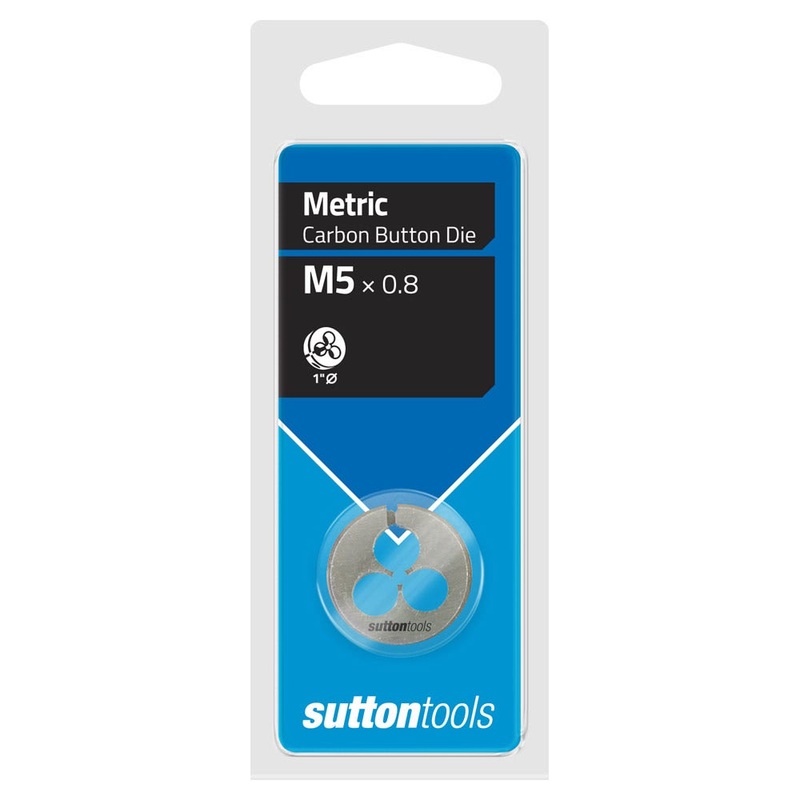 SUTTON M5.0 X 0.8 1INCH OD BUTTON DIE M4000500