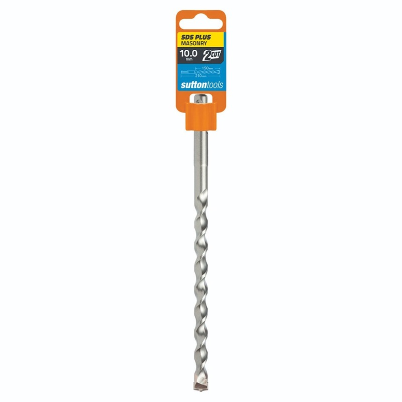 SUTTON 10.0X210MM 2-CUT SDS PLUS TCT MASONRY DRILL BIT D6141000