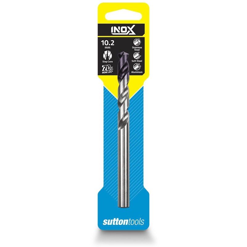 SUTTON 10.2 X 133MM HSS-TIAIN JOBBER DRILL BIT FOR STAINLESS – INOX