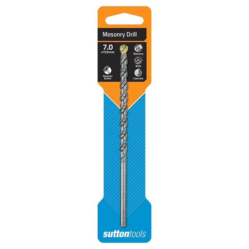 SUTTON 7.0X150MM TCT MASONRY DRILL BIT D6010700