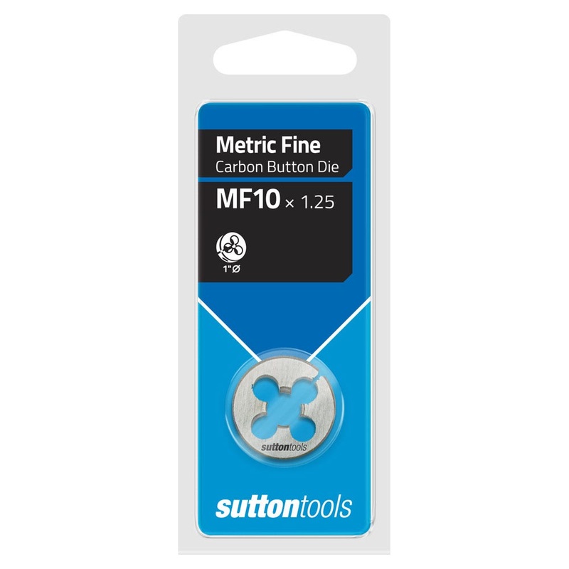 SUTTON M10 X 1.25 1INCH OD BUTTON DIE M4031006