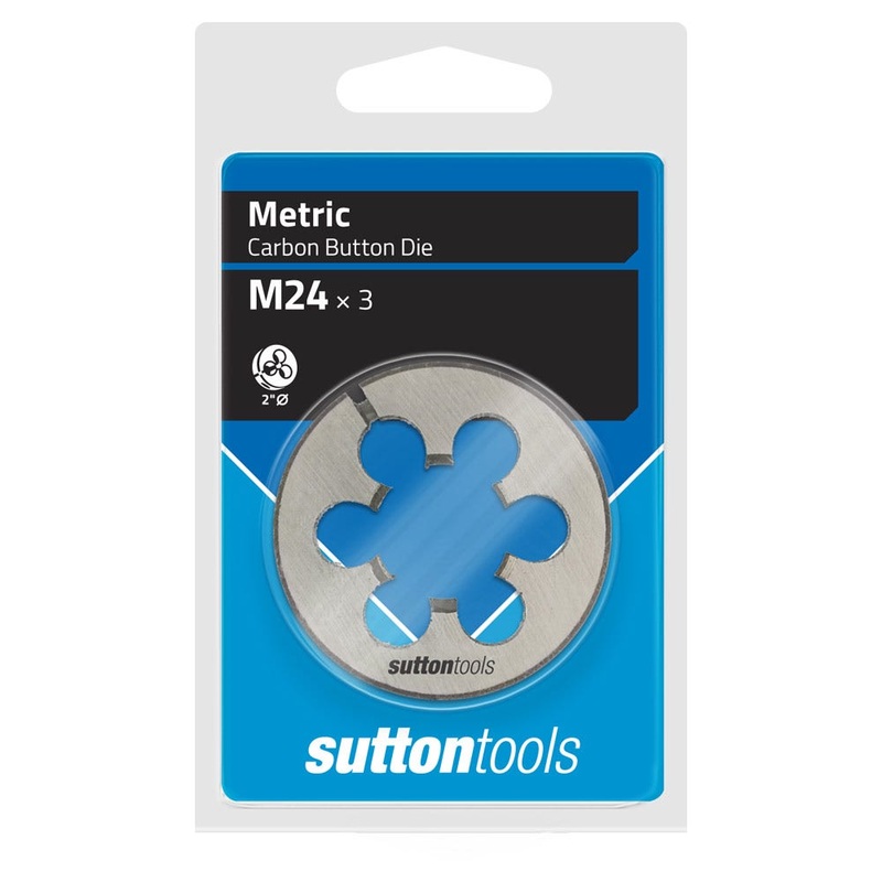 SUTTON M24 X 3.0 2INCH OD BUTTON DIE M4022400
