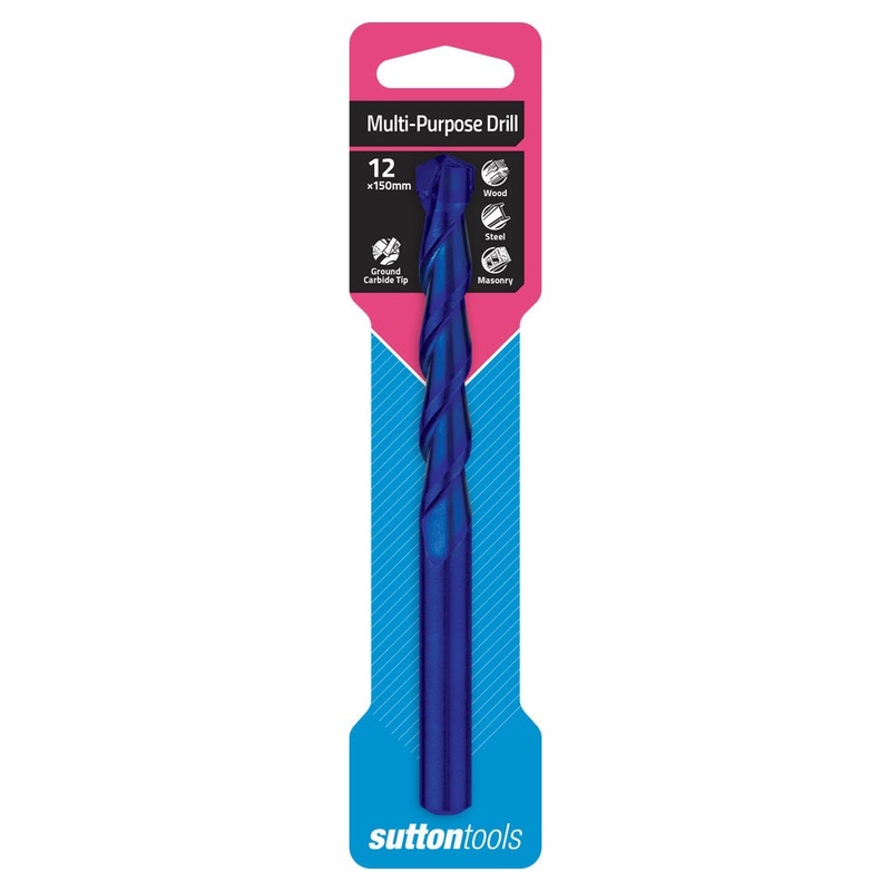 SUTTON 12X150MM TCT MULTI-PURPOSE DRILL BIT D6101200