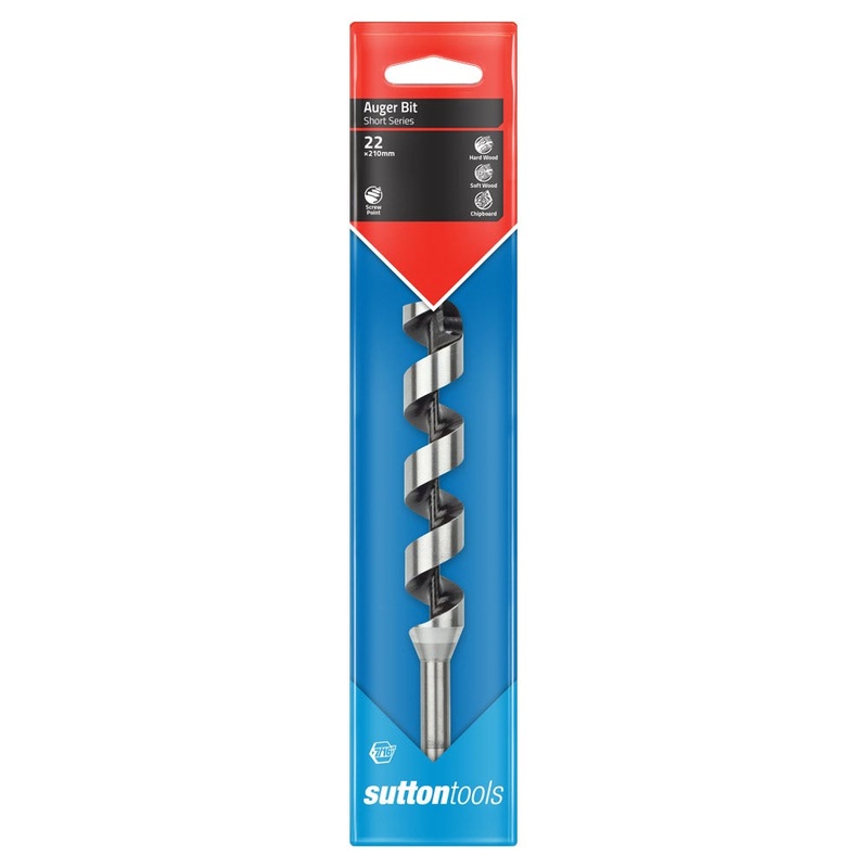 SUTTON 22.0MMX210MM7/16INCH POWER GROOVE SHANK SHORT SERIES DRILL BIT D5102200