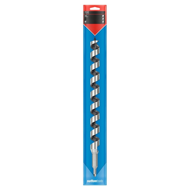 SUTTON 32.0MM X500MM 7/16INCH POWER GROOVE SHANK LONG SERIES DRILL BIT D5123200