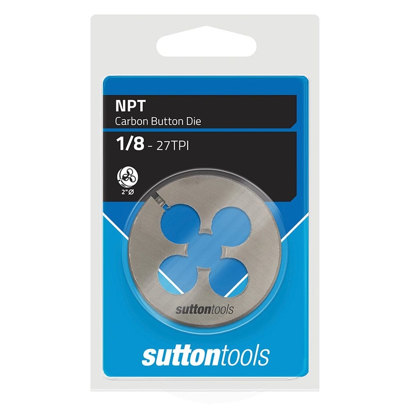 SUTTON NPT 1/8 X 27 2INCH OD CARBON BUTTON DIE M4291029