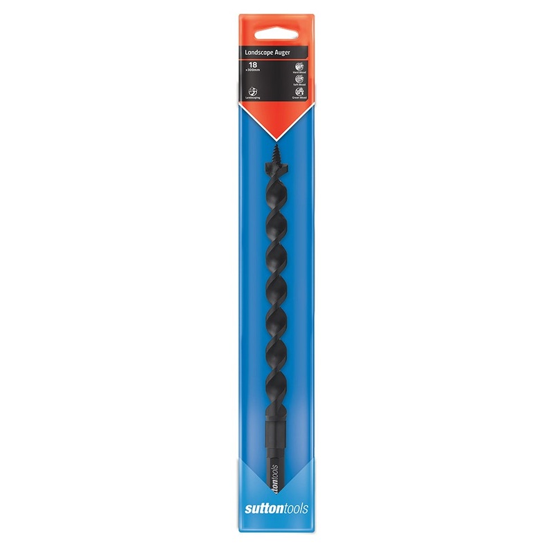 SUTTON 18x300mm 7/16-HX  Scotch-Pat Wood Auger Drill Bit D5181800